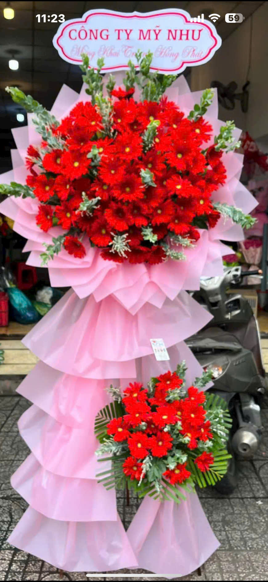 Kệ Hoa Khai Trương 012