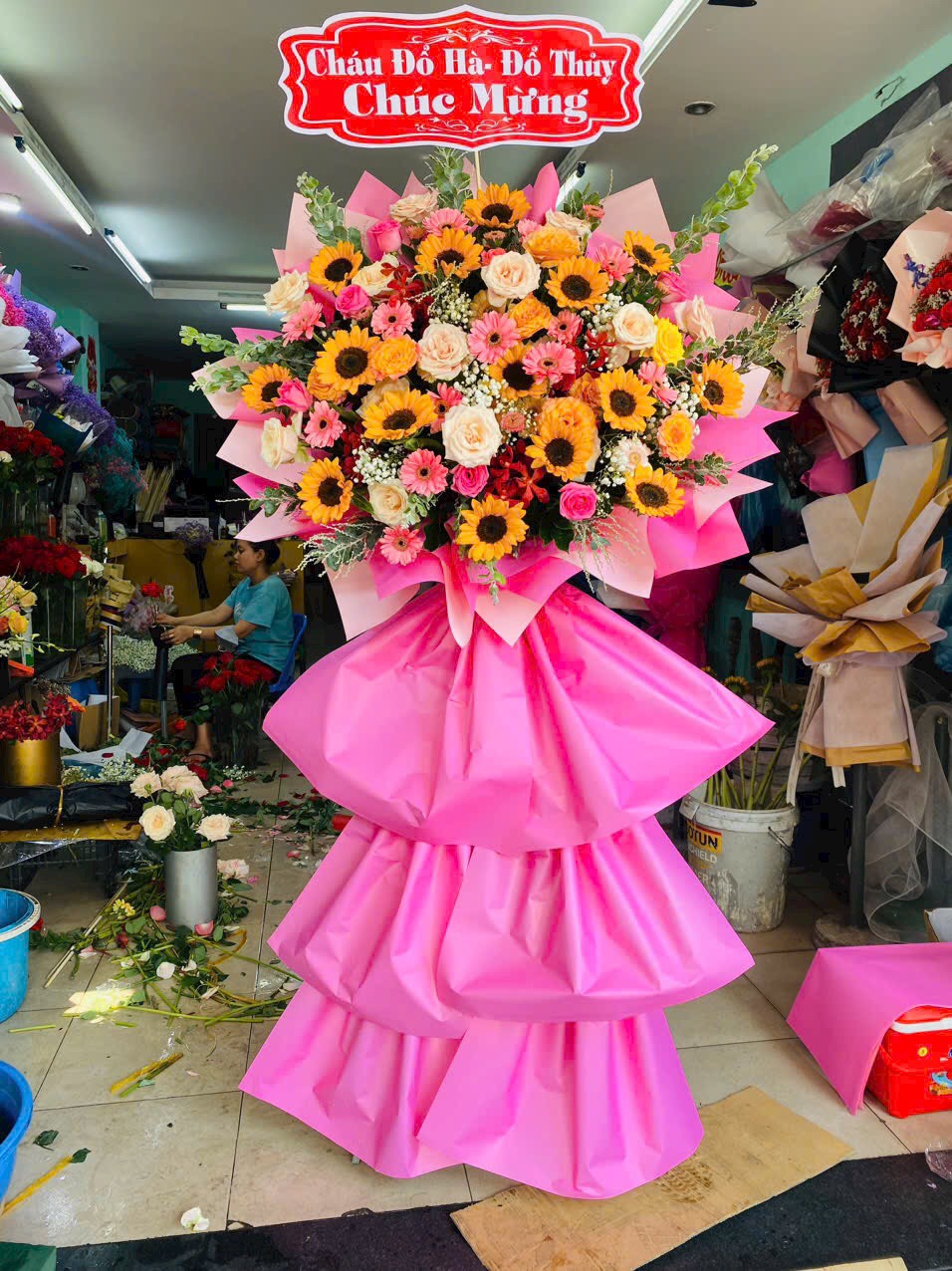 Kệ Hoa Khai Trương 017